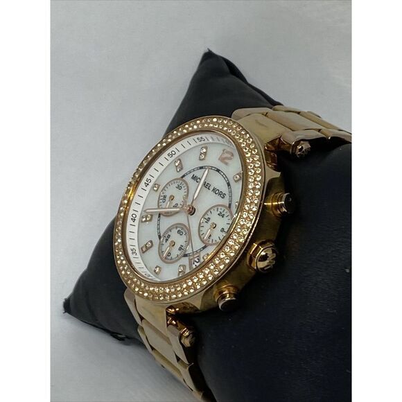 Michael Kors Parker MK5491 Women's Stainless Steel Analog Dial Quartz Watch VK18 - Picture 4 of 12